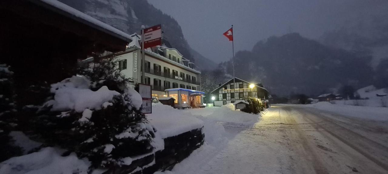 Hostel Gemmi-Lodge Kandersteg Esterno foto