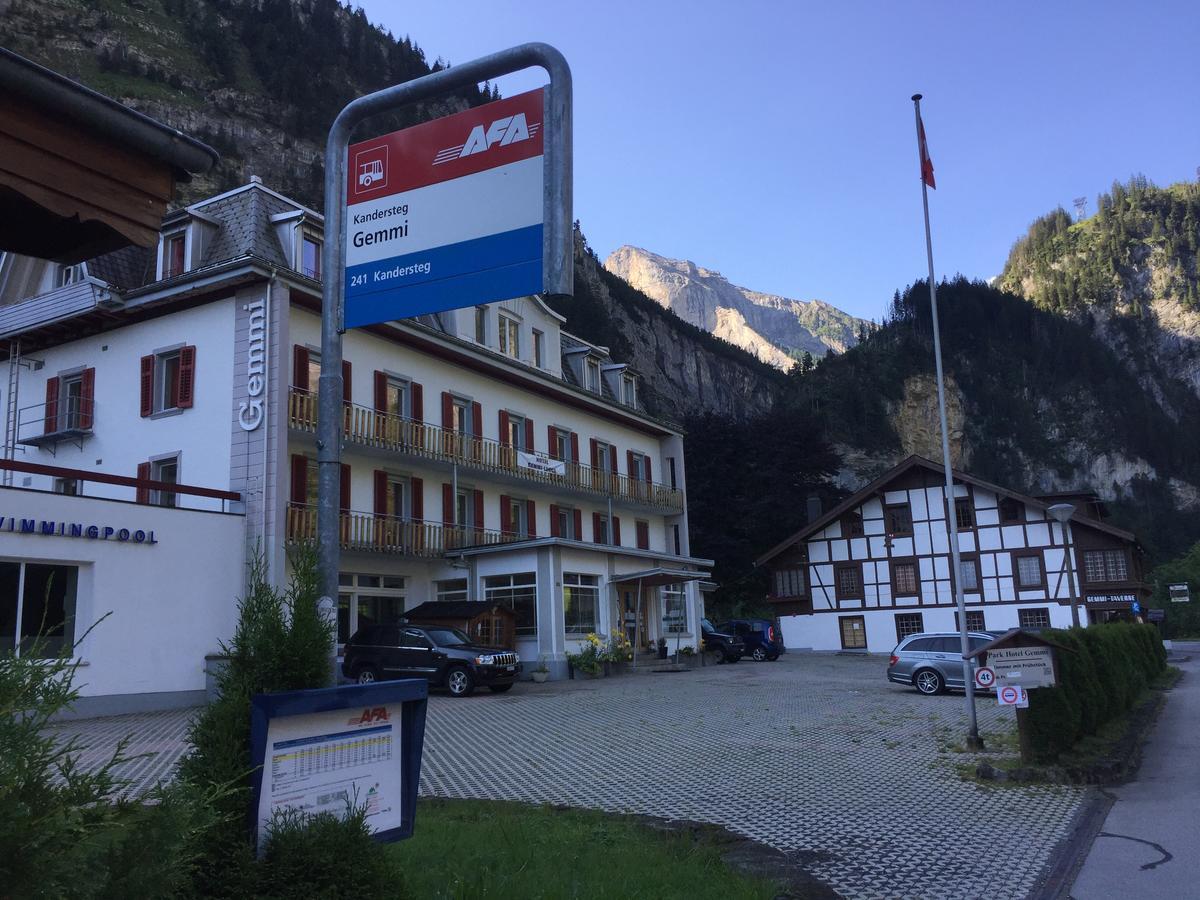 Hostel Gemmi-Lodge Kandersteg Esterno foto